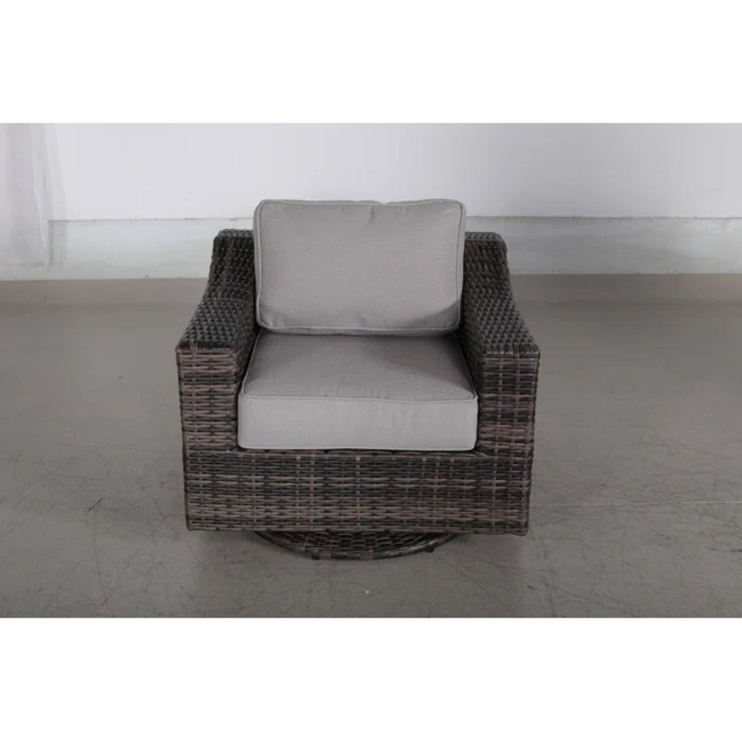 Durable Aluminum Wicker Sofa and Cushions