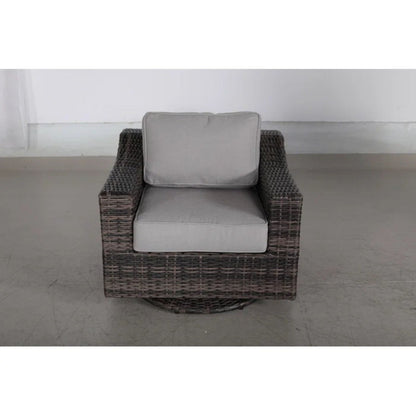 Durable Aluminum Wicker Sofa and Cushions