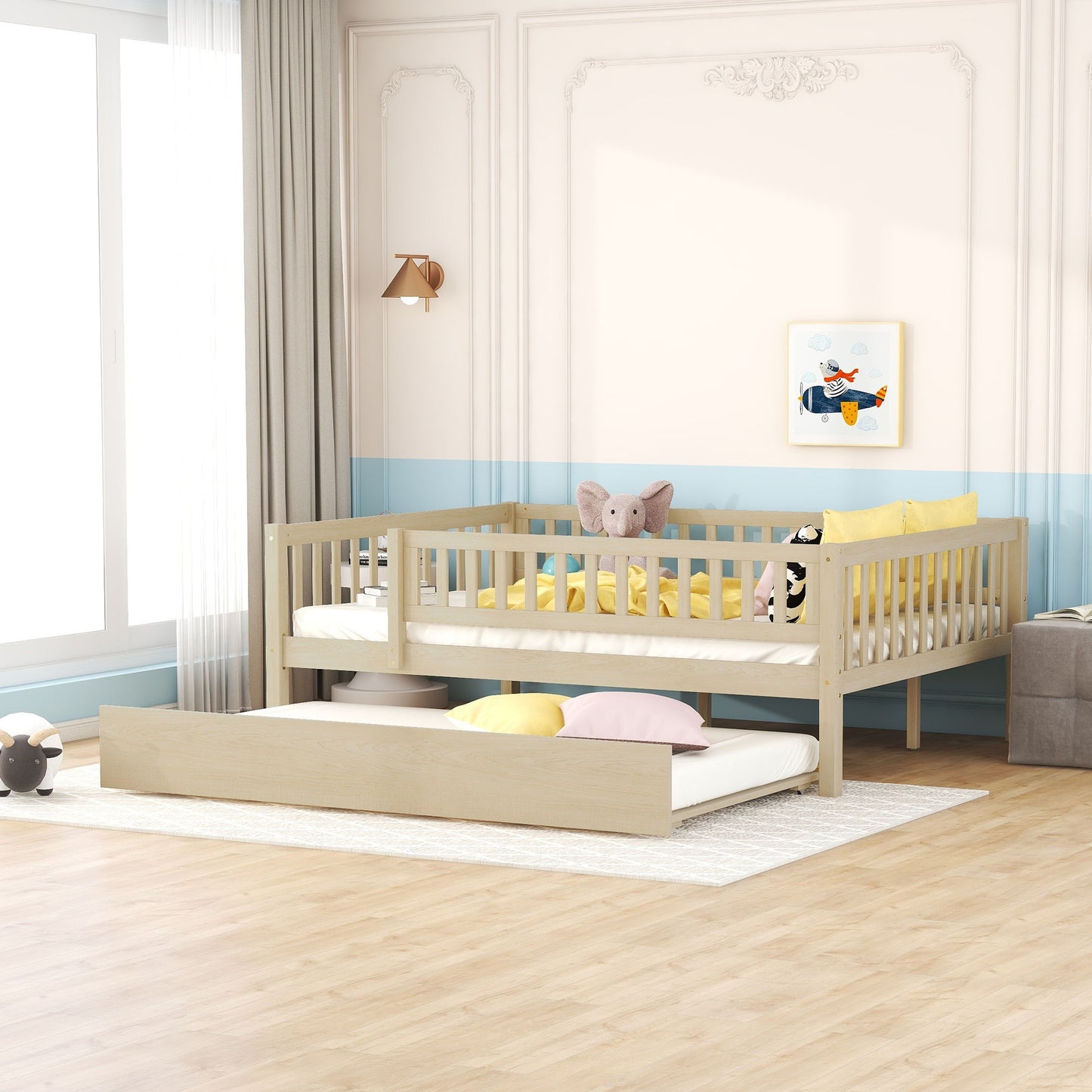 Multi Functional Wooden Daybed and Bedroom
