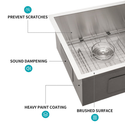 Modern Double Bowl Undermount Sink And Steel