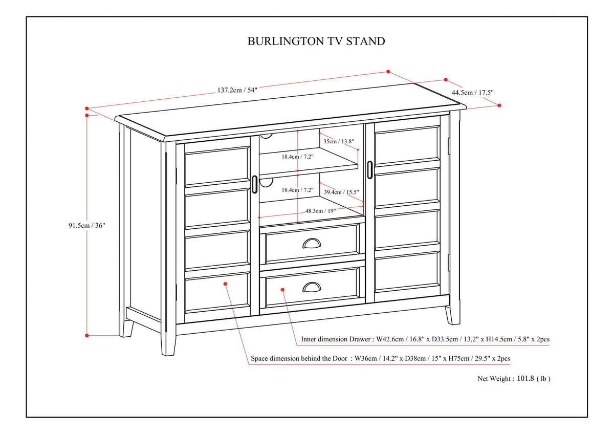 Handcrafted tall TV stand with storage and wood HouseOfZazla with cabinets and open shelves on Tampa Home & Garden Store