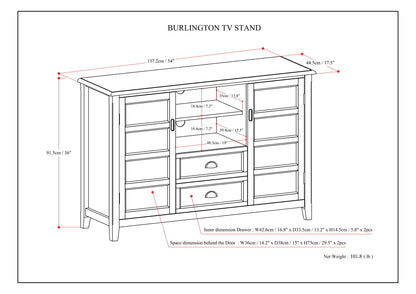 Handcrafted tall TV stand with storage and wood HouseOfZazla with cabinets and open shelves on Tampa Home & Garden Store