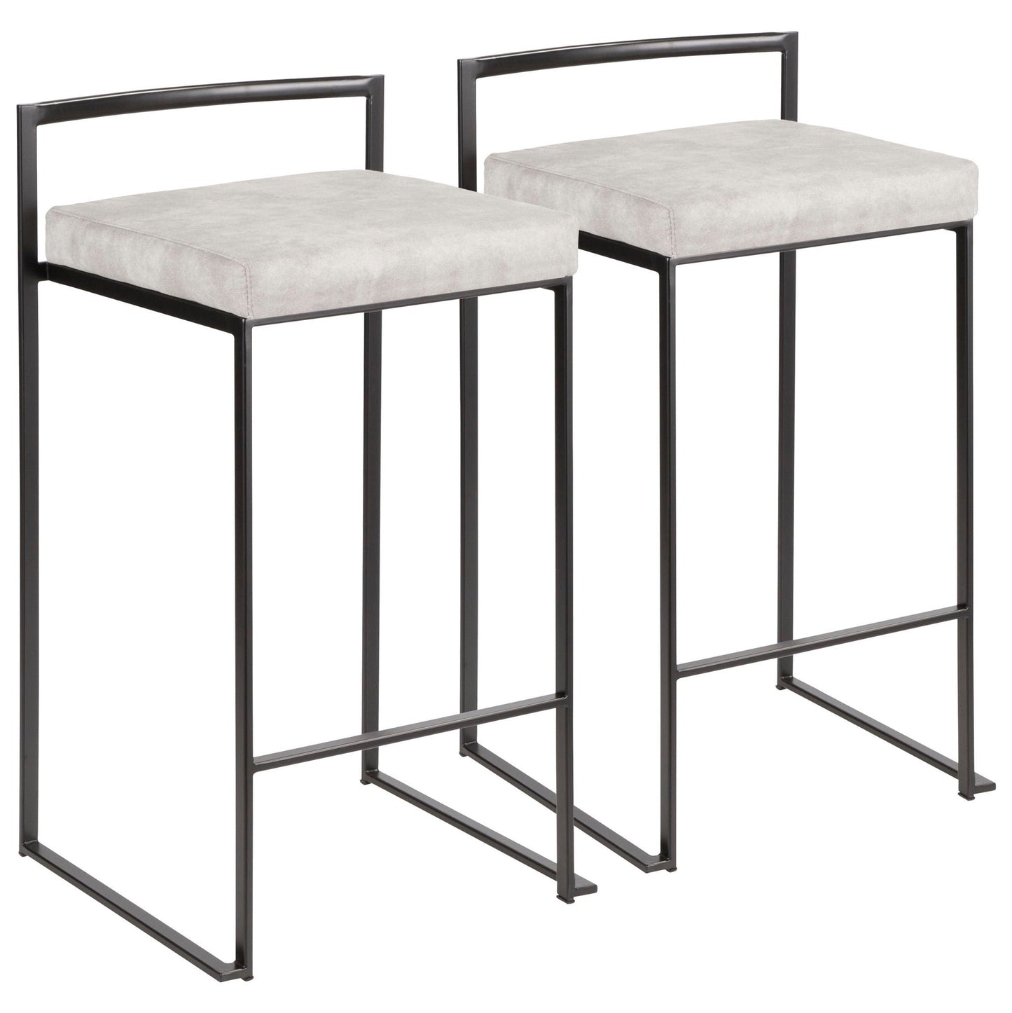 Fuji Contemporary Stackable Counter Stool