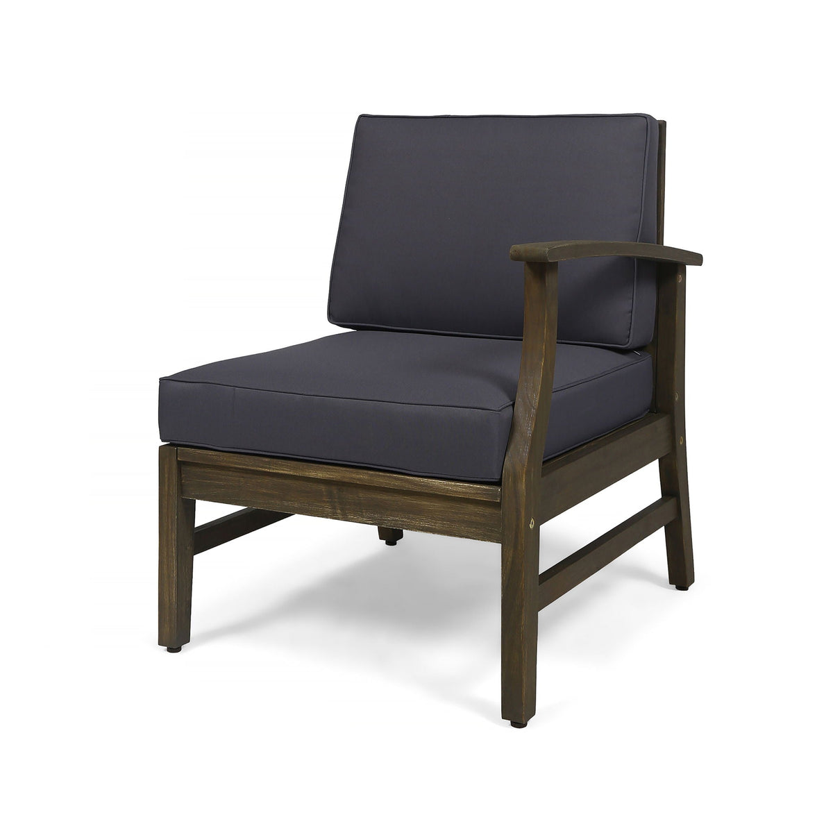 the Perla Acacia Wood Patio Armchair for Outdoors