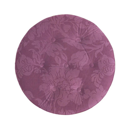 Yolanda Round Upholstered Ottoman for Living Room