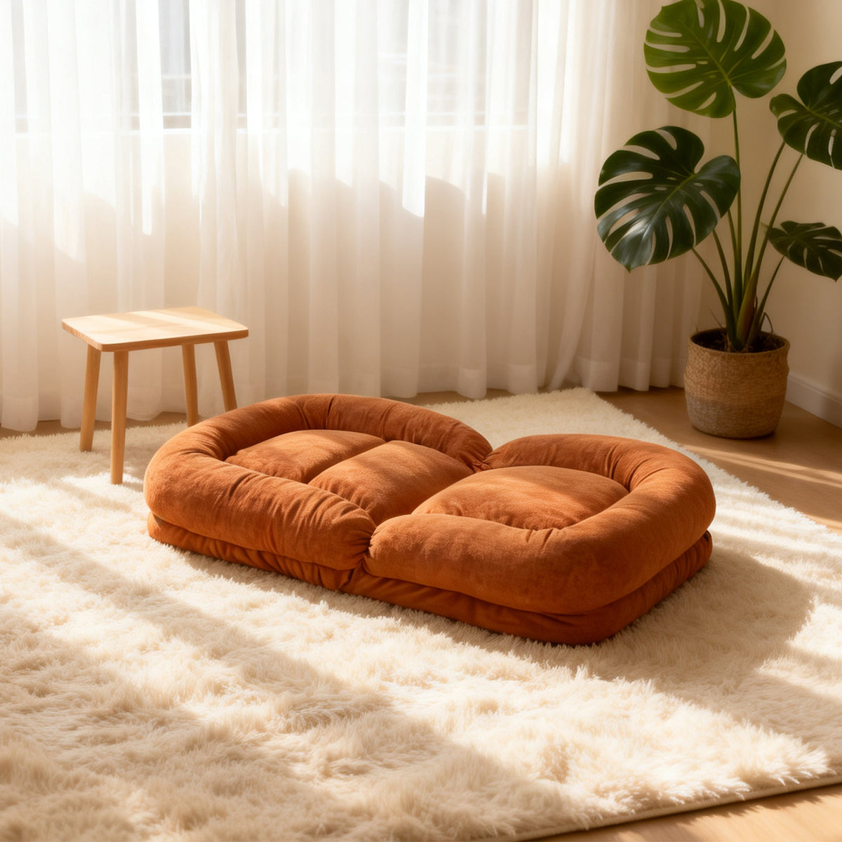 Soft Multi Segment Egg Tart and Lazy Sofa