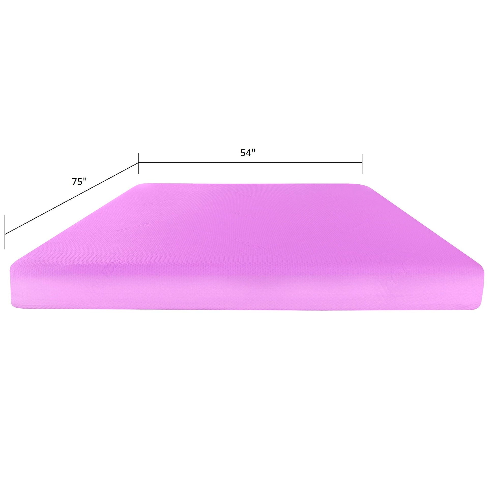 6-inch pink gel memory foam mattress in a box with aloe vera cover, full size HouseOfZazla on Tampa Home & Garden Store