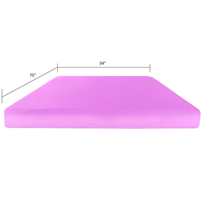 6-inch pink gel memory foam mattress in a box with aloe vera cover, full size HouseOfZazla on Tampa Home & Garden Store