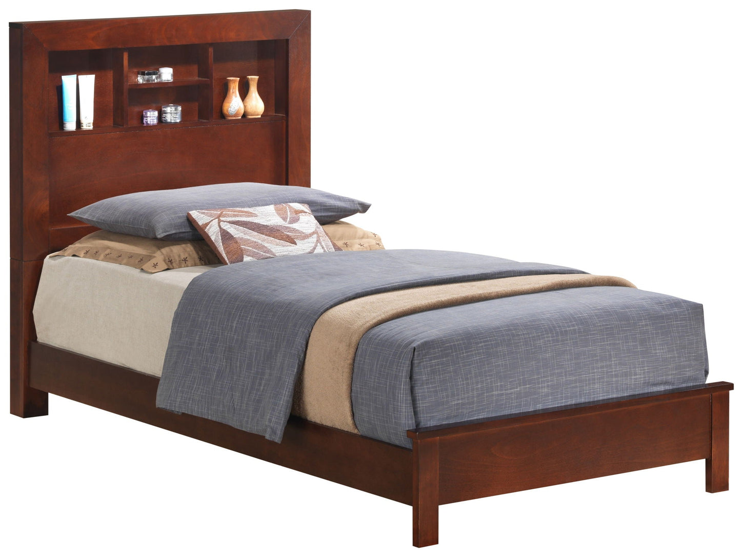 Stylish and Transitional Wooden Bed Frame