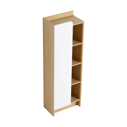 Tall Bathroom Cabinet With 4 Tier Open Shelves