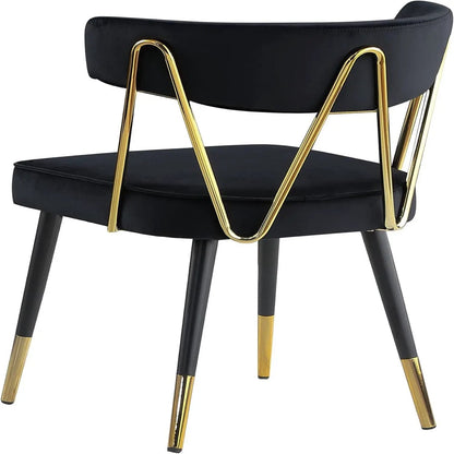 Glam Dining Chairs Set of Two Modern Luxury