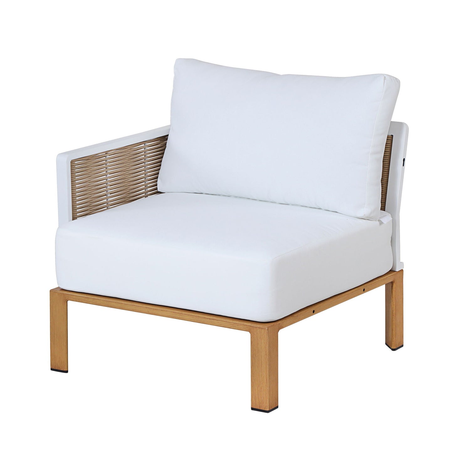 Vine White 4 Piece Outdoor Conversation Set