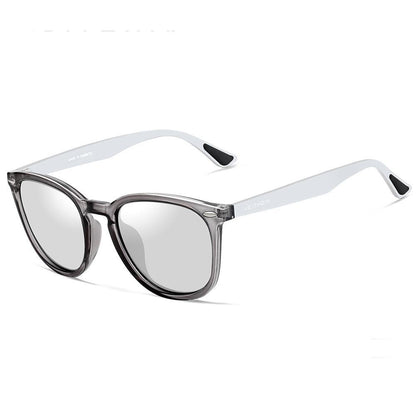Stevvex unisex sunglasses with aluminum TR90 frame and photochromic mirror lenses on Tampa Home & Garden Store