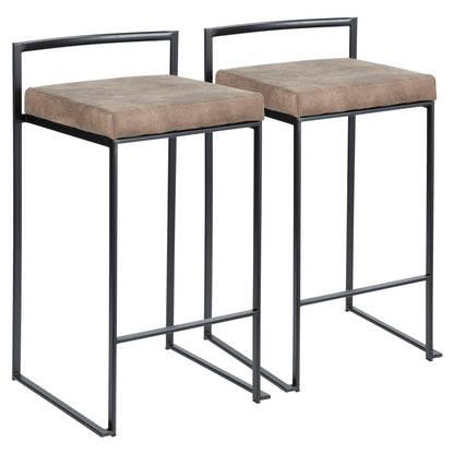 Fuji Contemporary Stackable Counter Stool