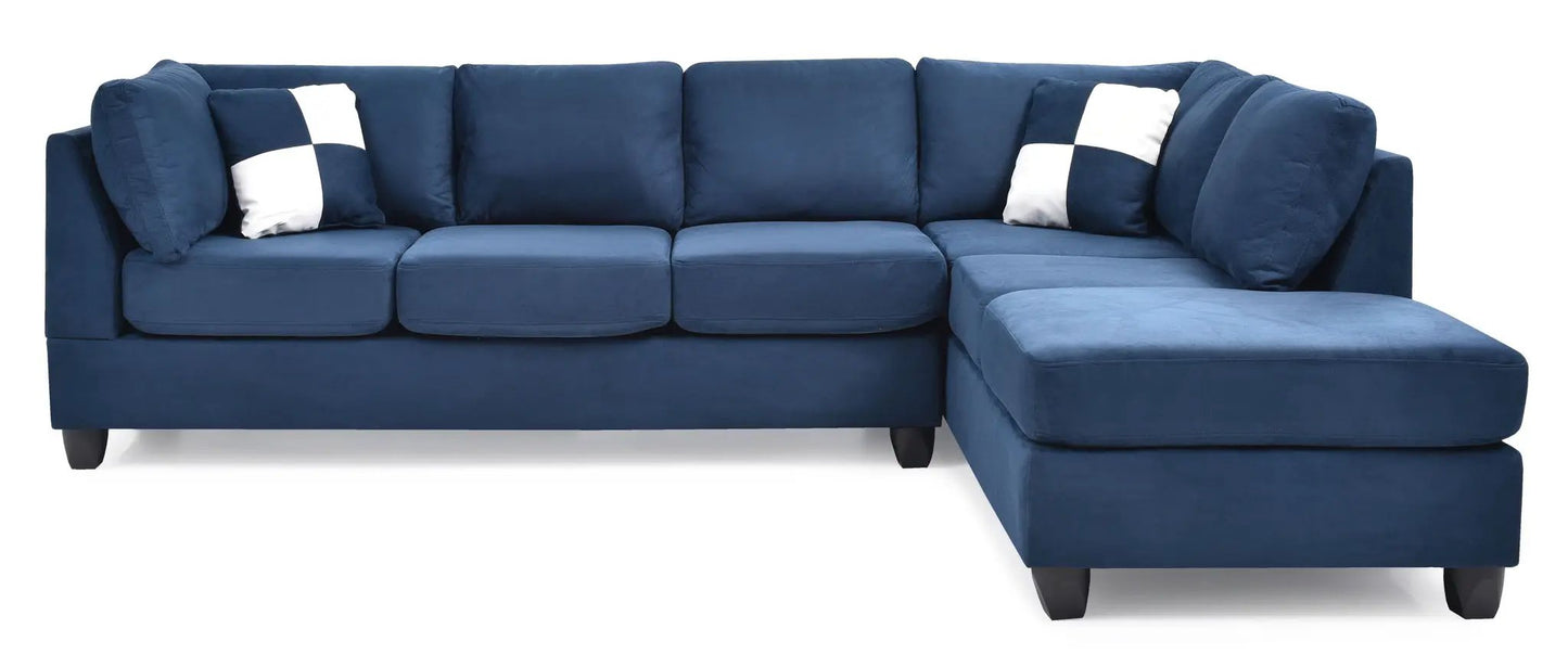 Malone Comfort Sectional Right or Left Chaise