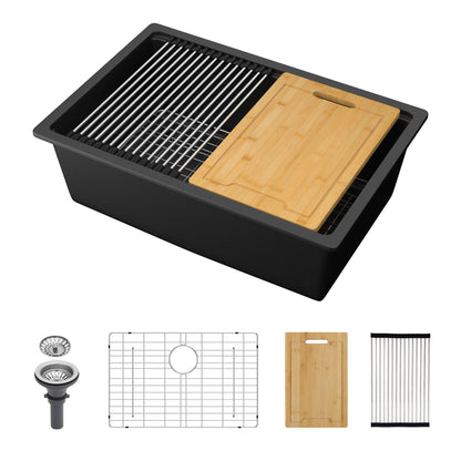 Premium Quartz Composite Workstation Sink