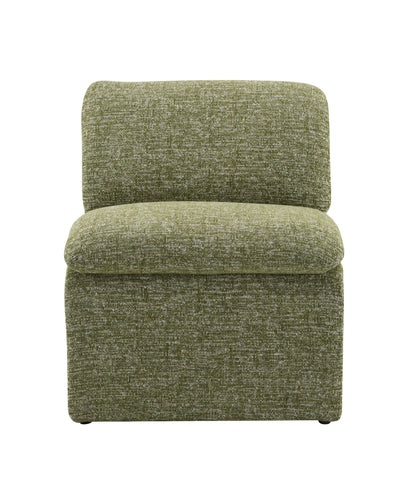 Jaeda Innovative Accent Chair in the Curved Shape