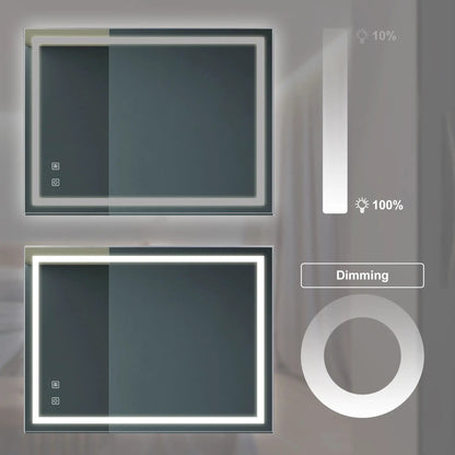 Bathroom Vanity Mirror With Lighting Anti Fog