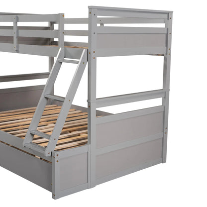Bunk Bed With Storage and Drawers For Small Rooms