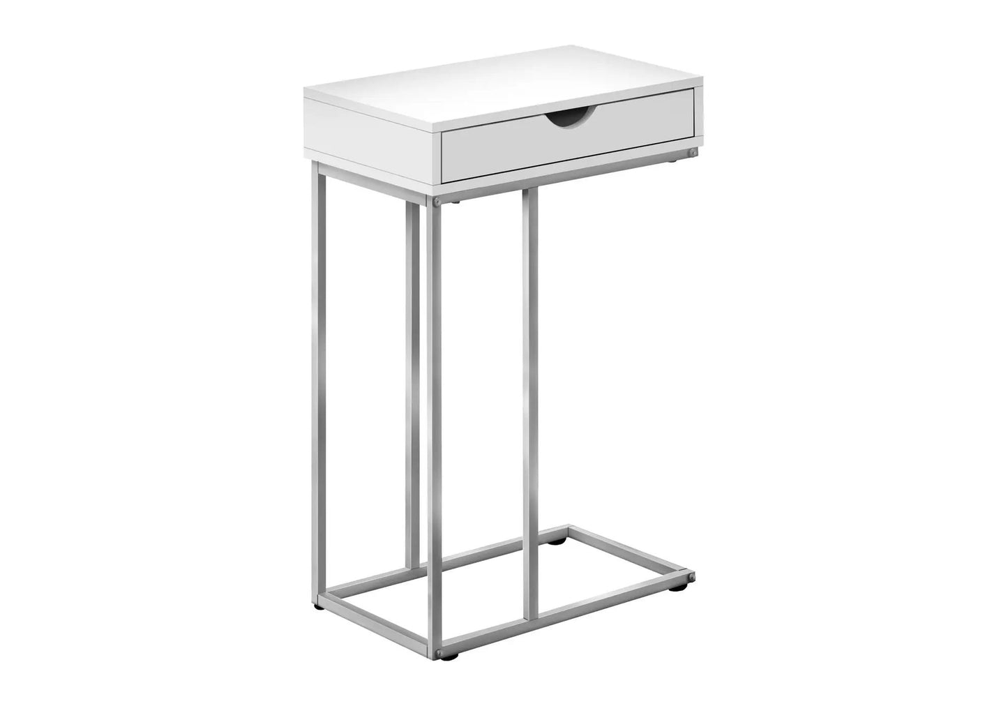 Elegant Accent Table C Shaped and Modern Design