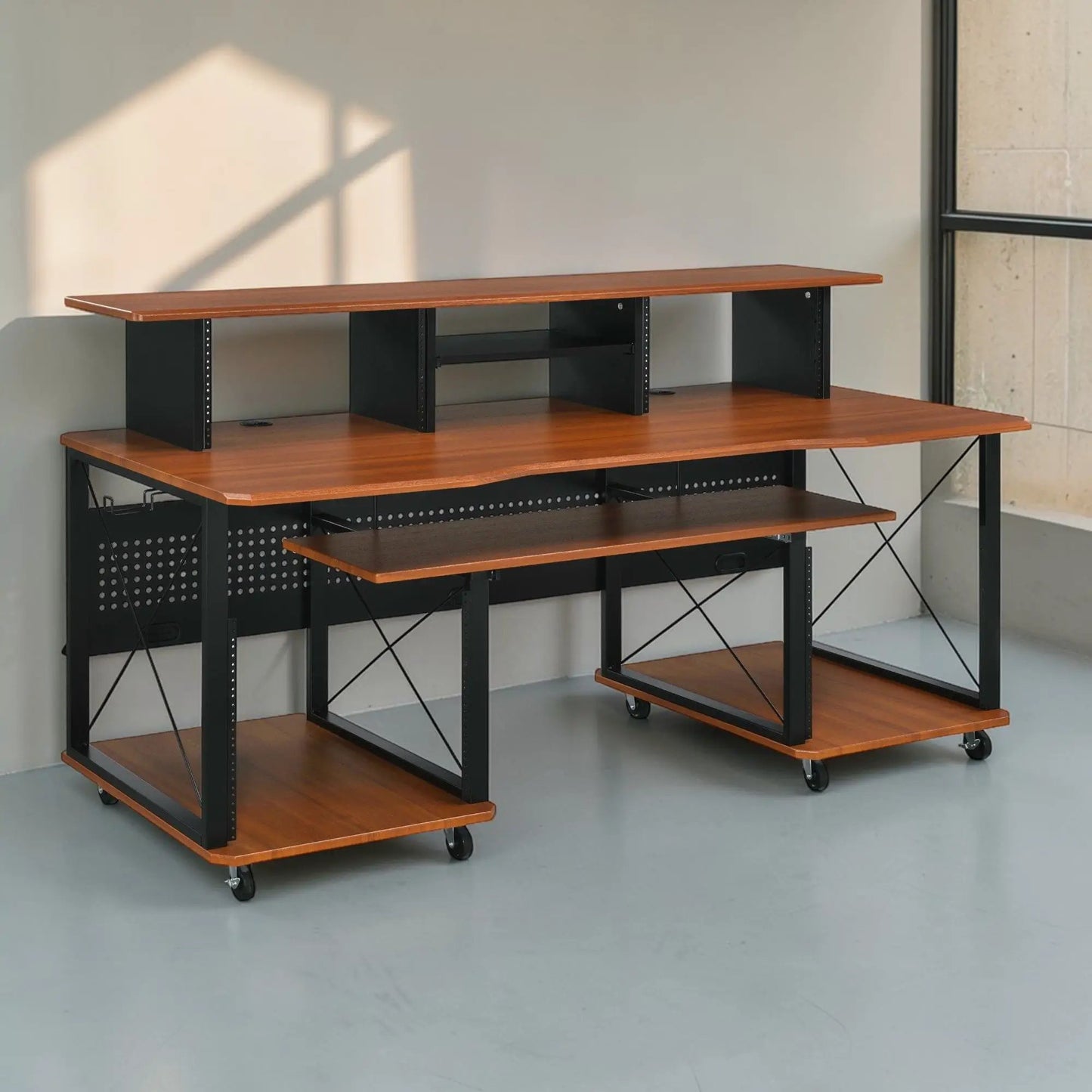 Megara Music Desk With Multiple Storage Solutions