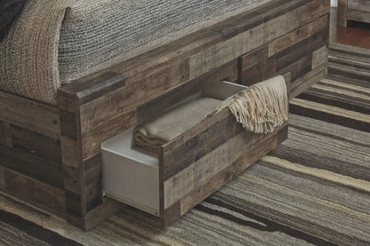 Derekson Panel Bedroom Set with Butcher Block