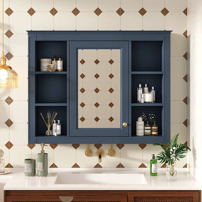 Wall Mounted Medicine Cabinet with Mirror