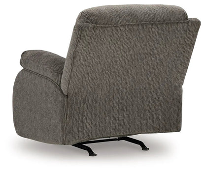 Scranto rocker recliner fabric with padded arms and glider base by Unique Piece Furniture on Tampa Home & Garden Store