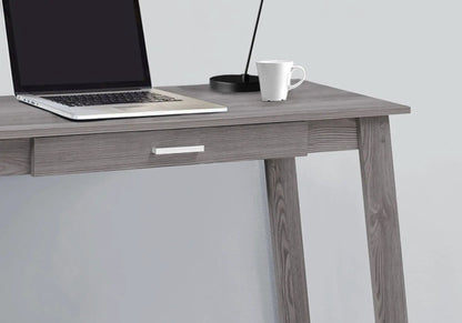 Writing desk with drawers in gray wood finish, modern design by Unique Piece Furniture on Tampa Home & Garden Store