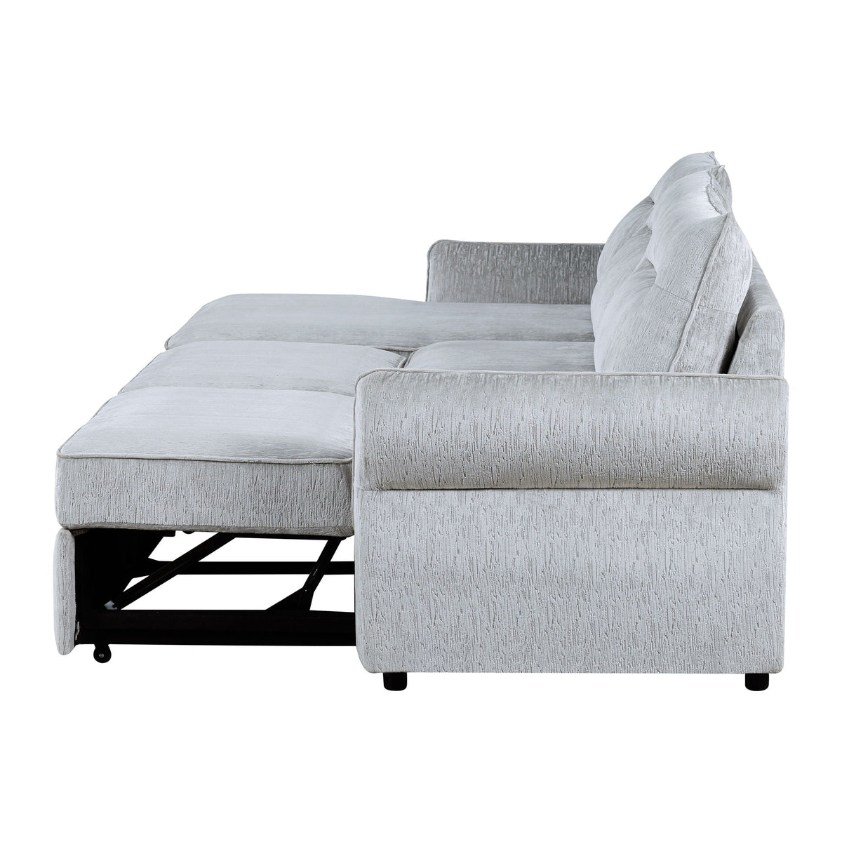 Montana Gray Contemporary Sofa Bed and Storage