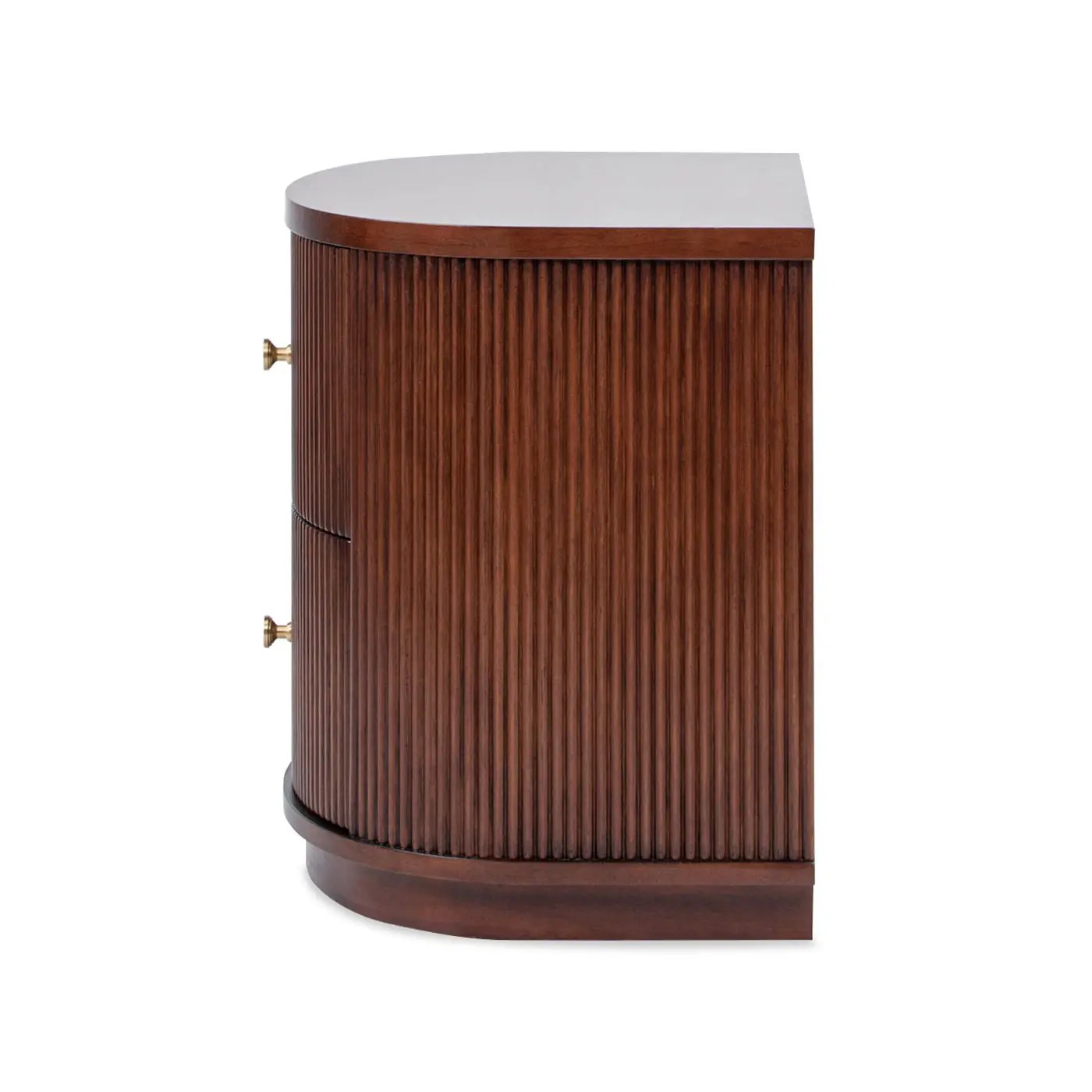 Valentine Two Drawer Beech Storage Side Table