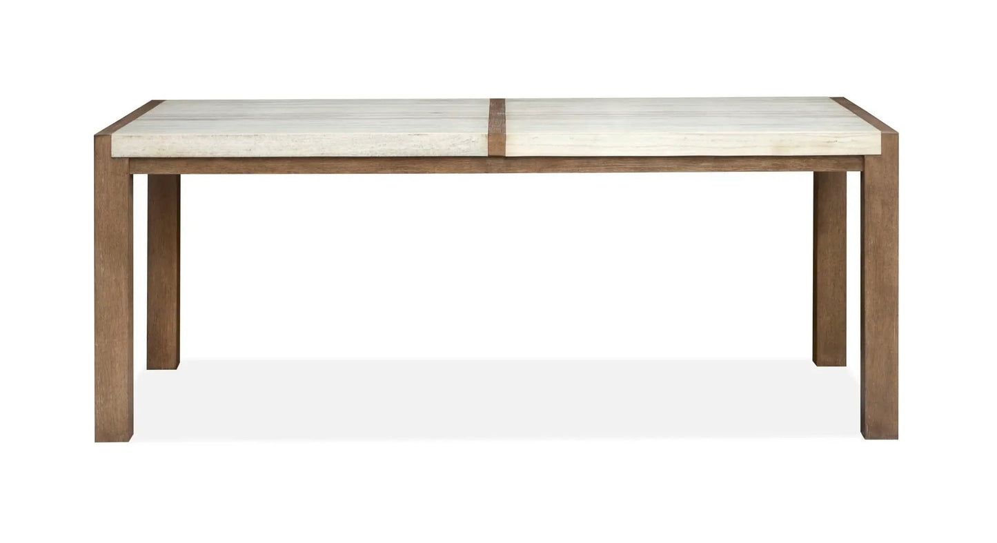 Plum Creek Rectangular Dining Table Oak Veneer