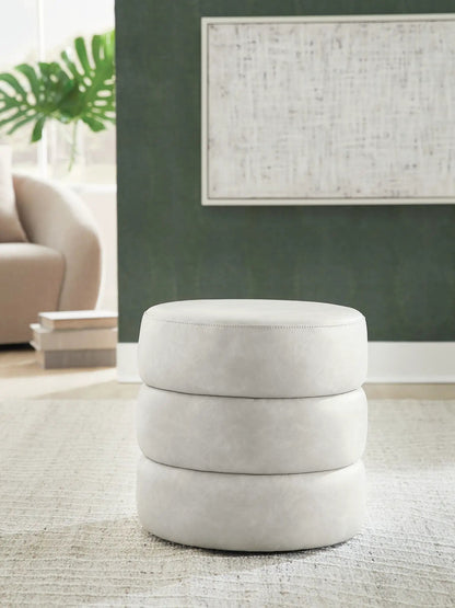 Ummi Swivel Accent Ottoman Footrest and Seat