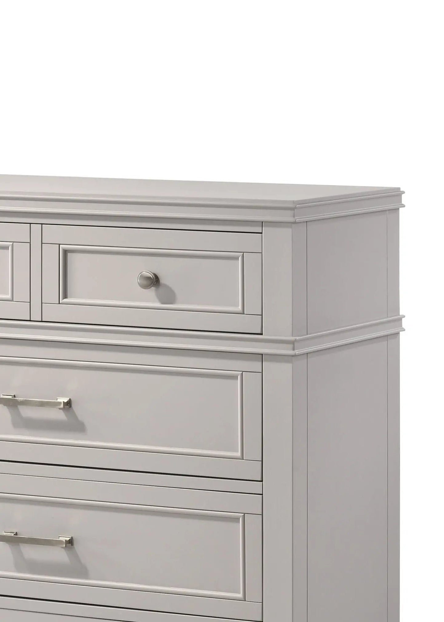 5 Drawer Chest with Antique Finish for Storage
