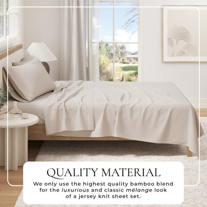 Breathable Viscose from Bamboo and Cotton Sheets
