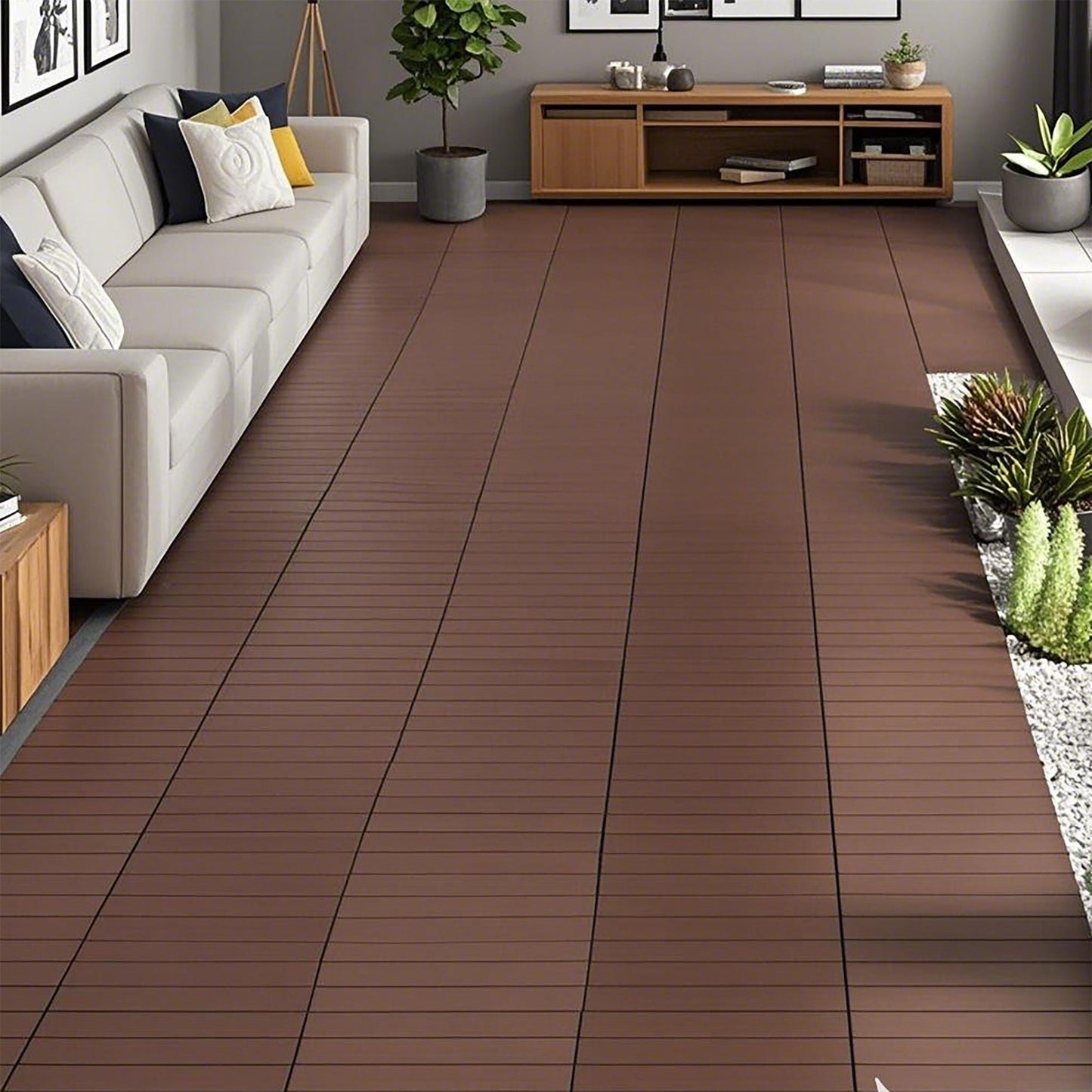 Interlocking Decking Tiles For Indoor and Outdoor