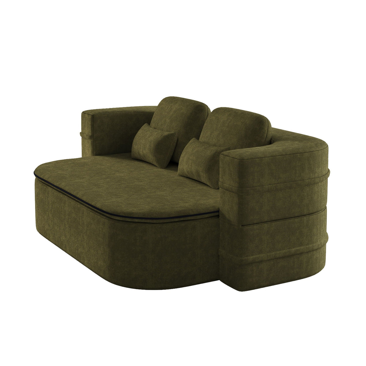 Foldable Sofa Bed with a Multi Functional Blanket