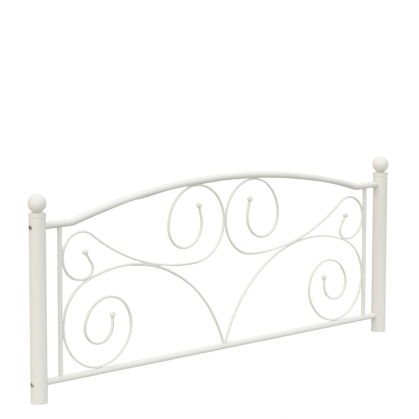 the Full Size Flower Design Steel Bed Frame