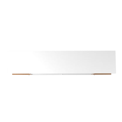 Mid-Century Modern TV Stand with Adjustable Storage white finish HouseOfZazla on Tampa Home & Garden Store