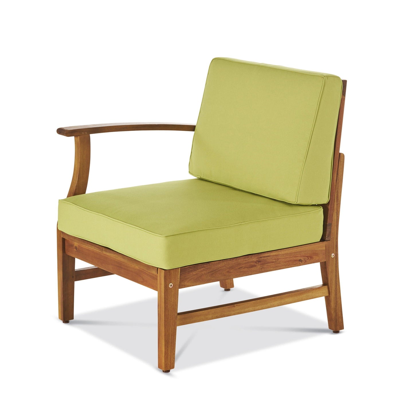 the Perla Acacia Wood Patio Armchair for Outdoors