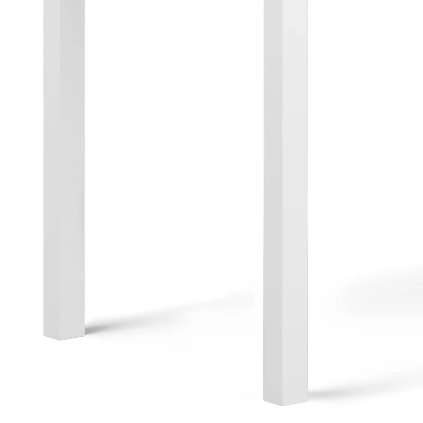 Hollander Handcrafted Desk two white square legs by Unique Piece Furniture on Tampa Home & Garden Store