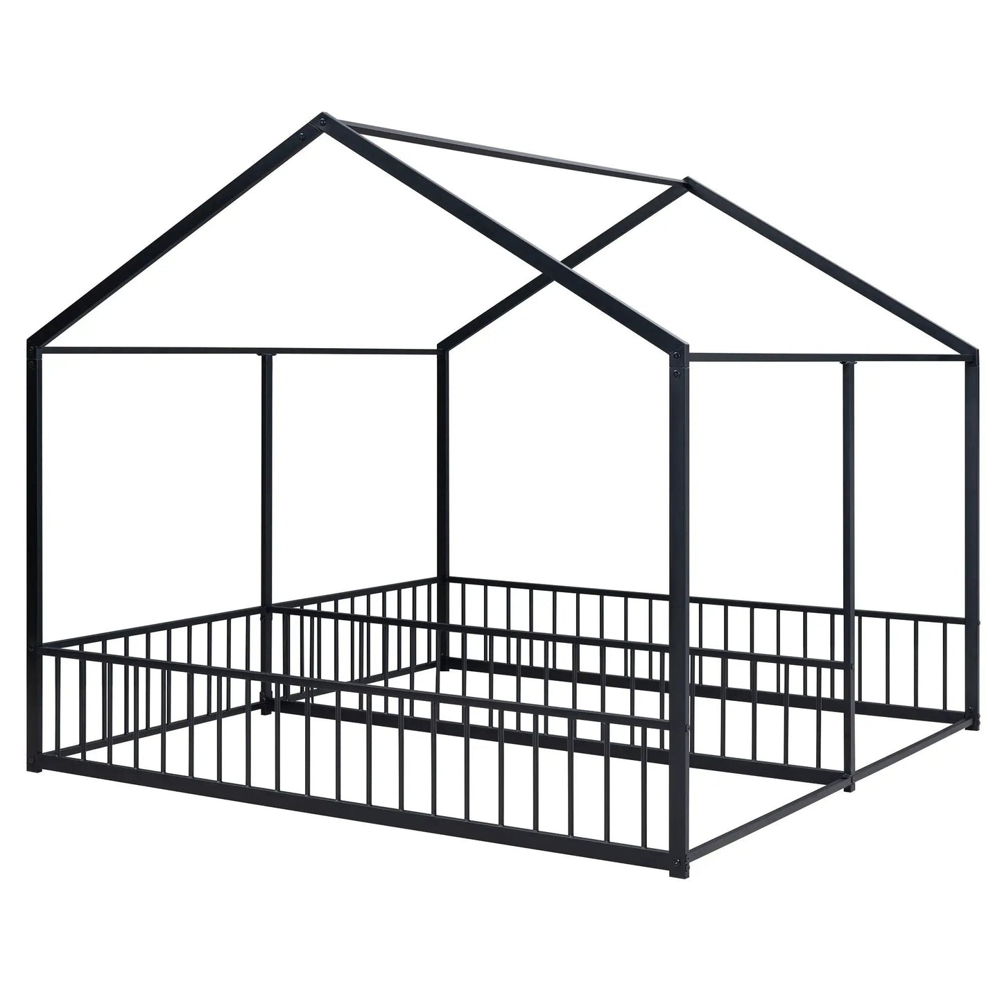 House Platform Beds For Two With Guardrails