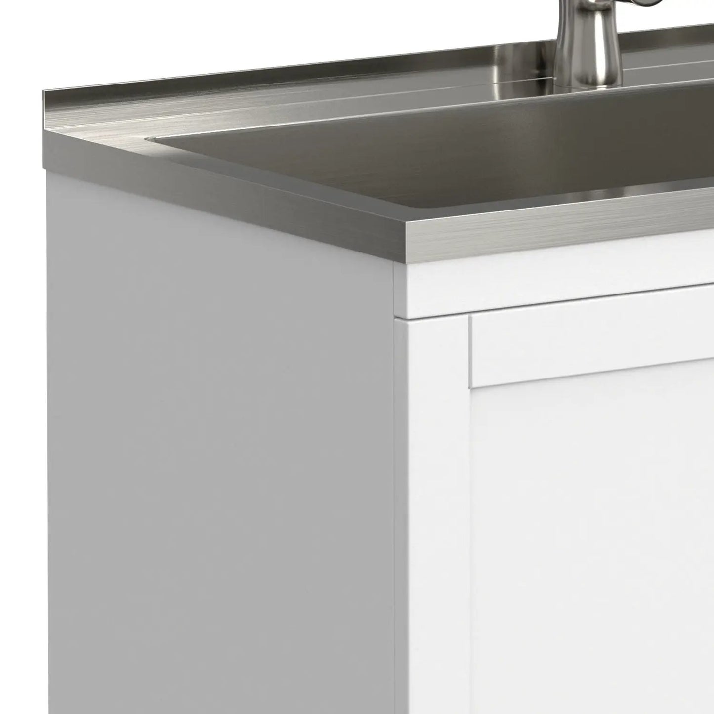 Reed Deluxe Laundry Cabinet with Pull-Out Faucet
