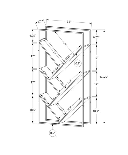 3-tier etagere blueprint by Unique Piece Furniture office contemporary design on Tampa Home & Garden Store