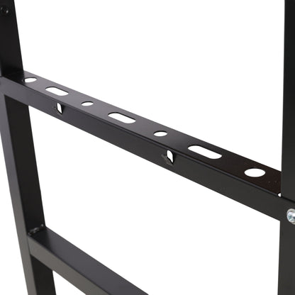 Portable Folding Work Table, black metal frame, HouseOfZazla workstation on Tampa Home & Garden Store