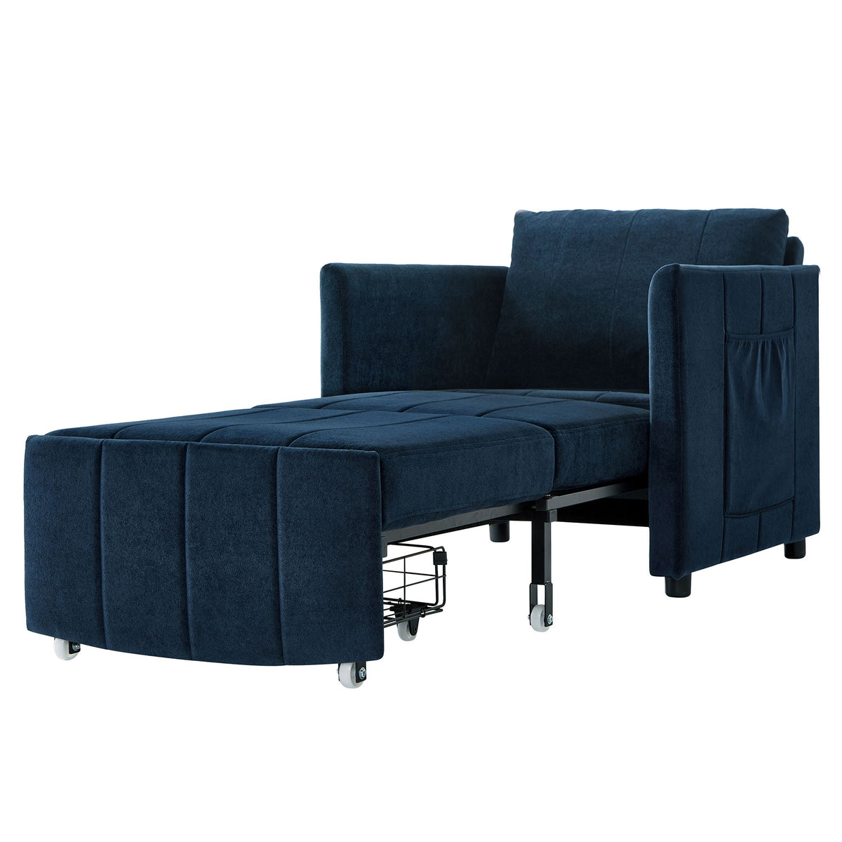 Convertible Sleeper Sofa and Storage Pockets