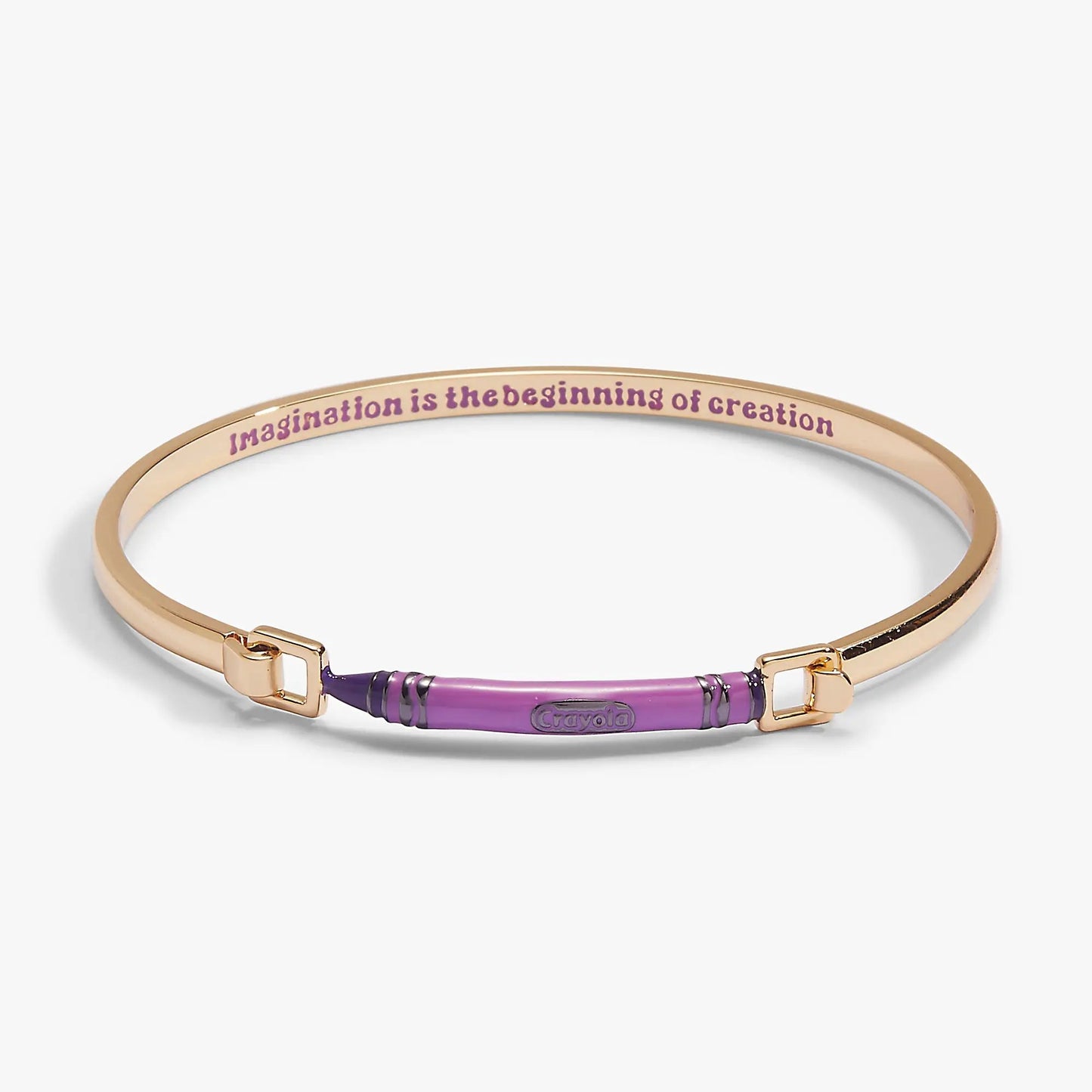 Crayola Royal Purple Crayon Tension Bangle