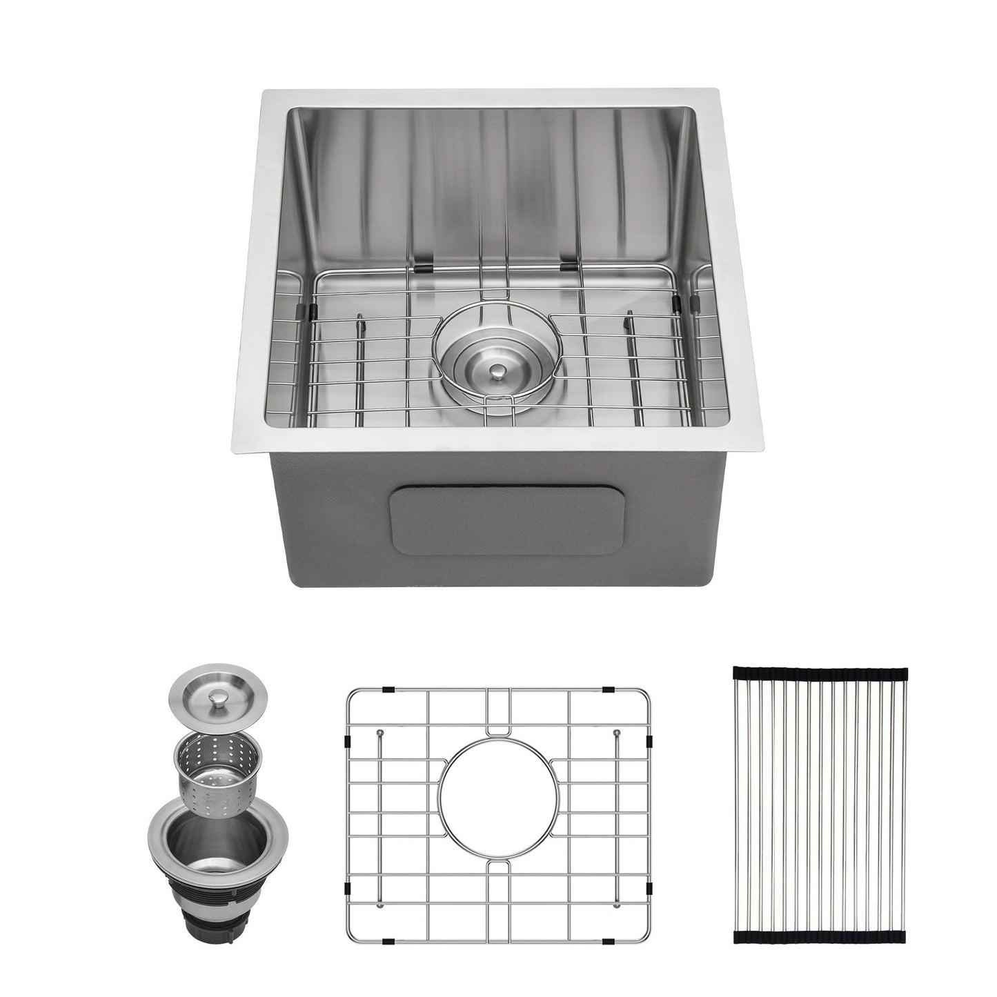 Modern Deep Single Bowl and Stainless Steel Sink
