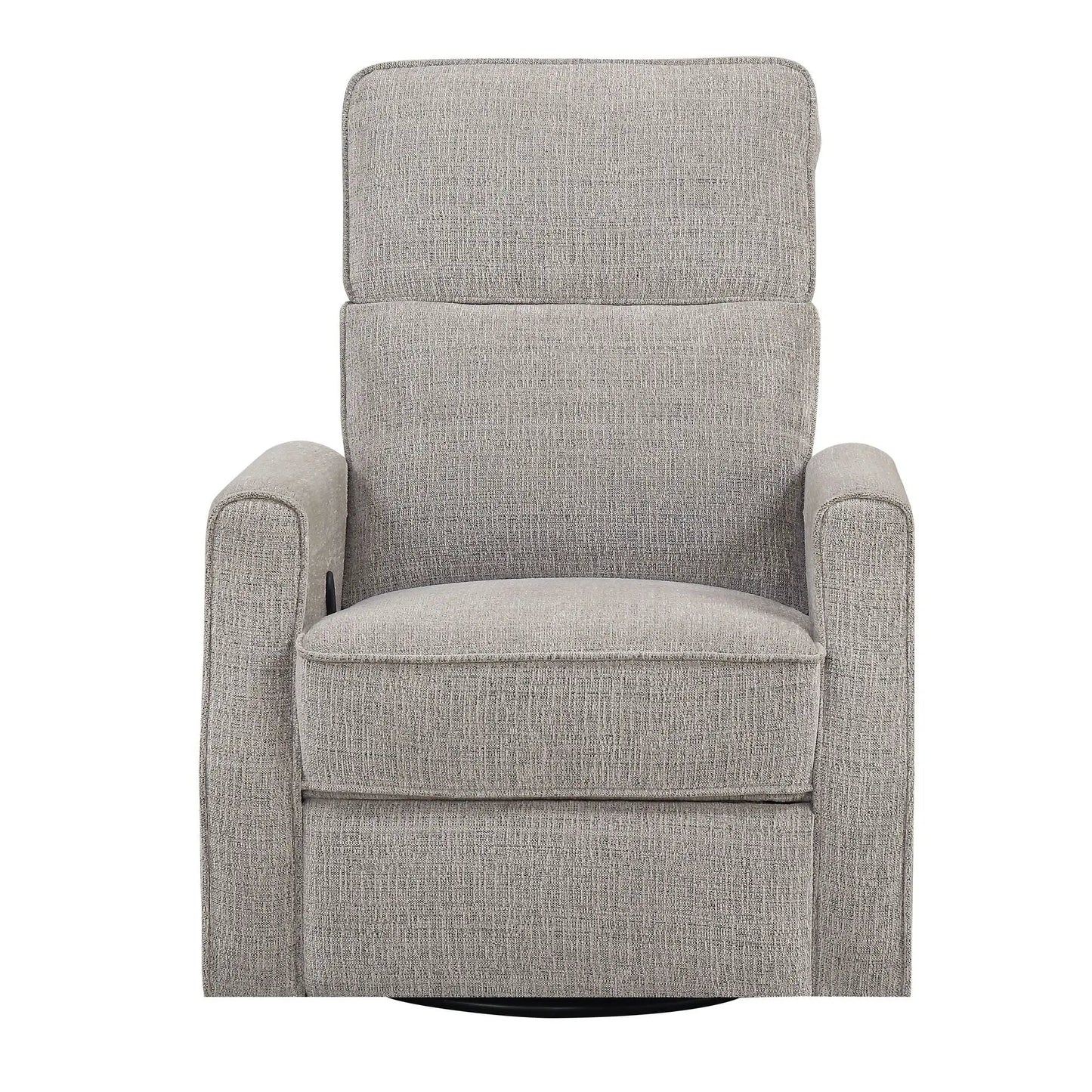 Swivel Gliding Recliner with Easy Setup and Style