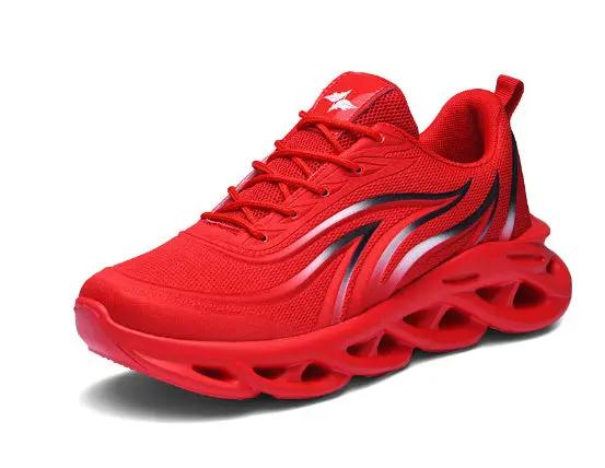Retro Red Authentic Basketball Shoes for Men